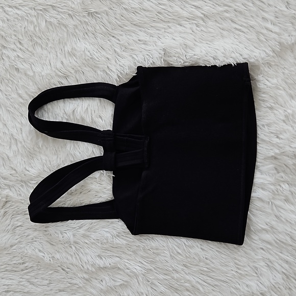 32. Free People Movement One the Radar Longline Bra Black - Picture 3 of 10